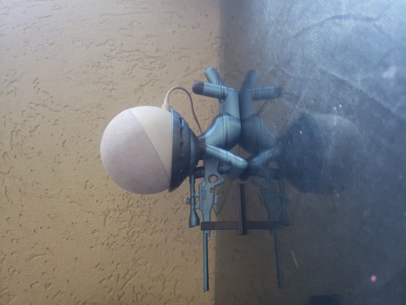 Suporte Alexa Echo Dot 4a e 5a Geracao Robert Sniper 3D print model_7