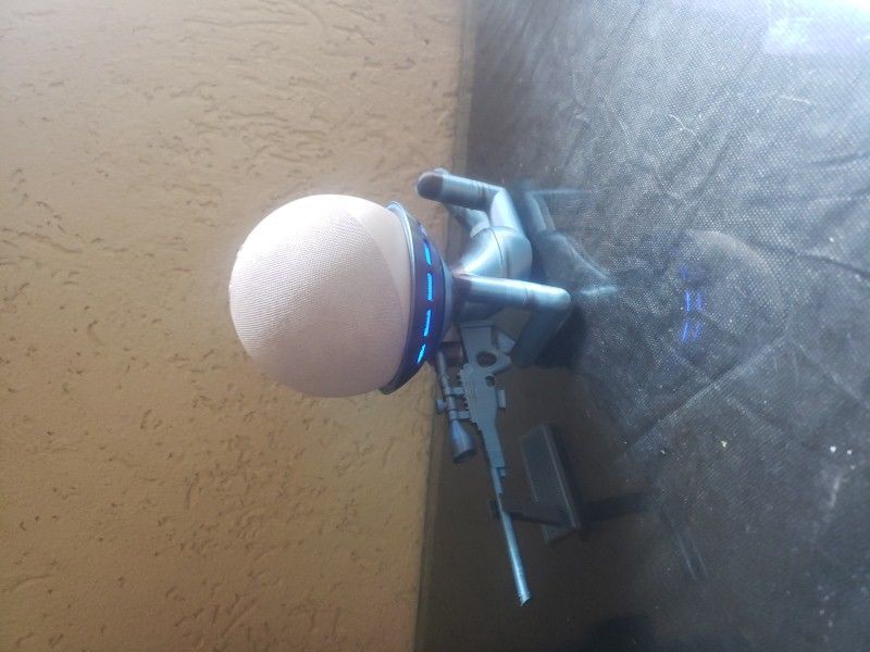 Suporte Alexa Echo Dot 4a e 5a Geracao Robert Sniper 3D print model_2