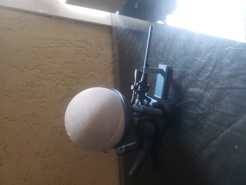 Suporte Alexa Echo Dot 4a e 5a Geracao Robert Sniper 3D print model_4