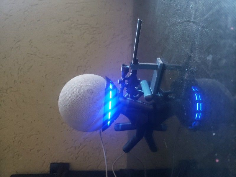 Suporte Alexa Echo Dot 4a e 5a Geracao Robert Sniper 3D print model_5