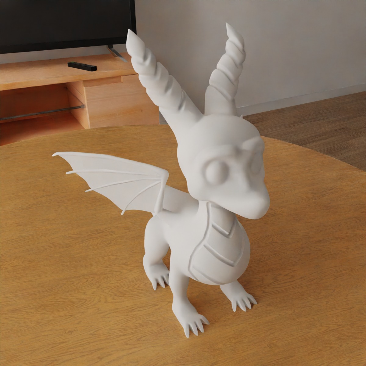 cute baby dragon stl for 3D print 3D print model_2