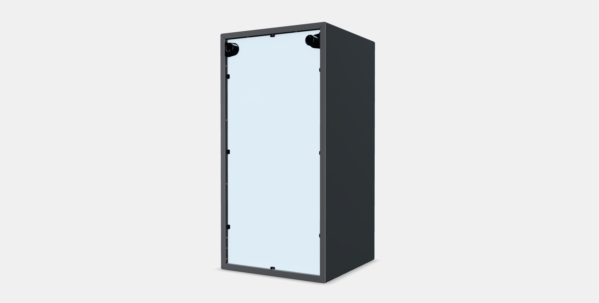 EKET Cabinet w door and 1 shelf 2 Low-poly 3D model_5