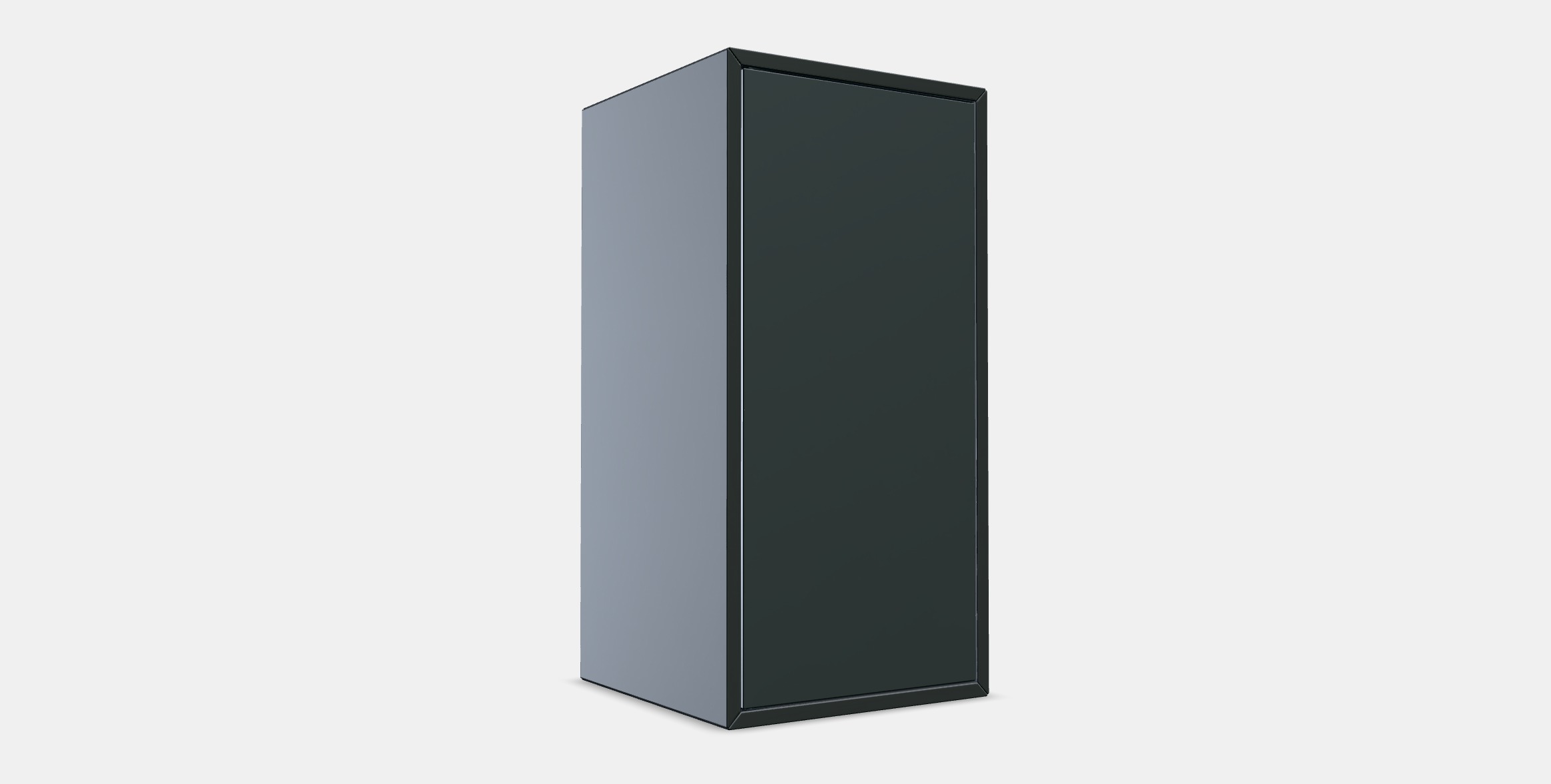 EKET Cabinet w door and 1 shelf 2 Low-poly 3D model_3
