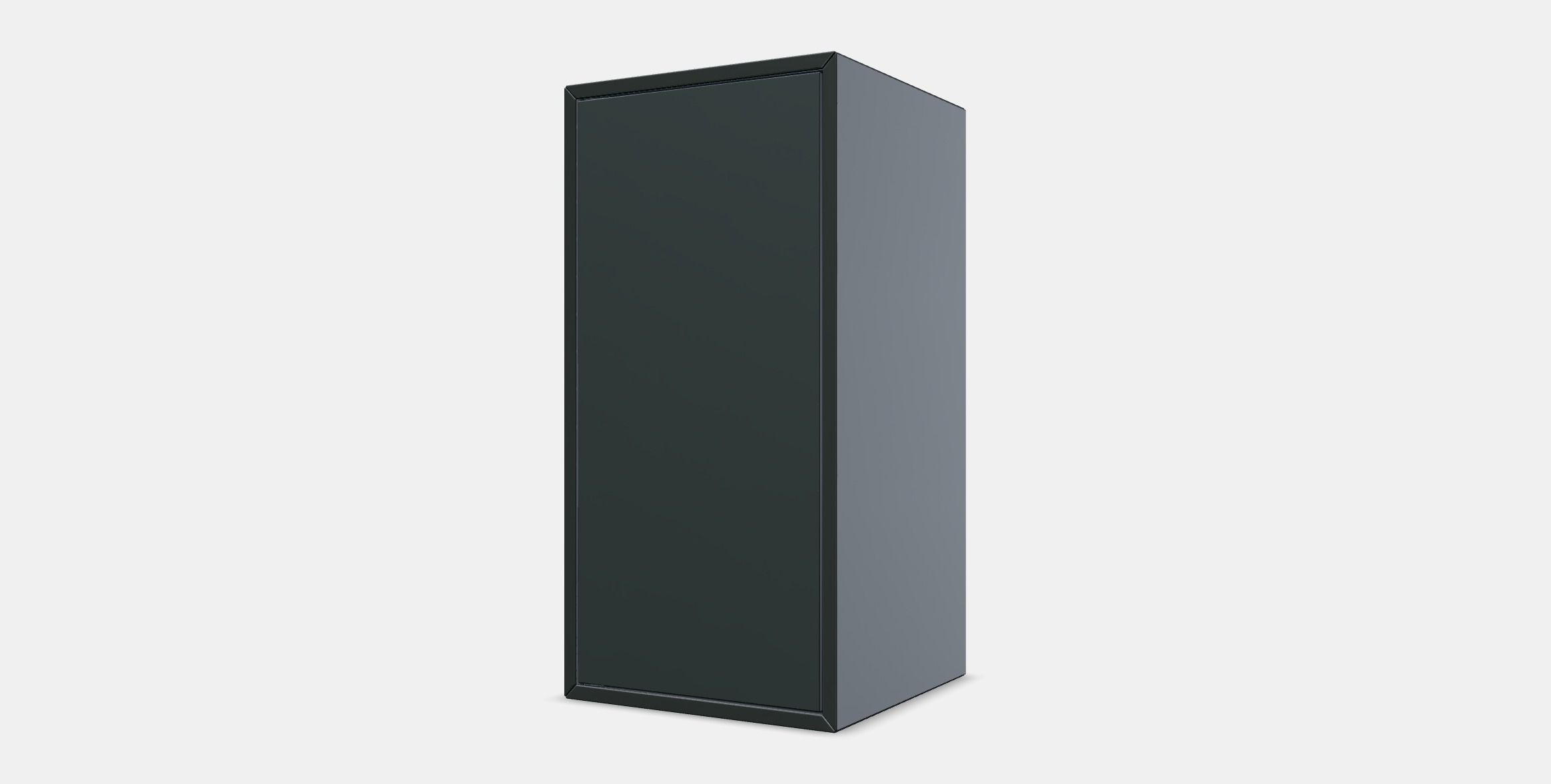 EKET Cabinet w door and 1 shelf 2 Low-poly 3D model_12