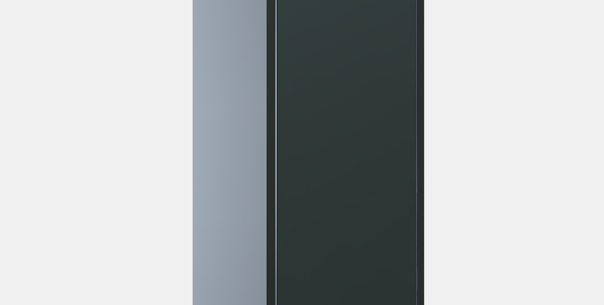 EKET Cabinet w door and 1 shelf 2 Low-poly 3D model_9