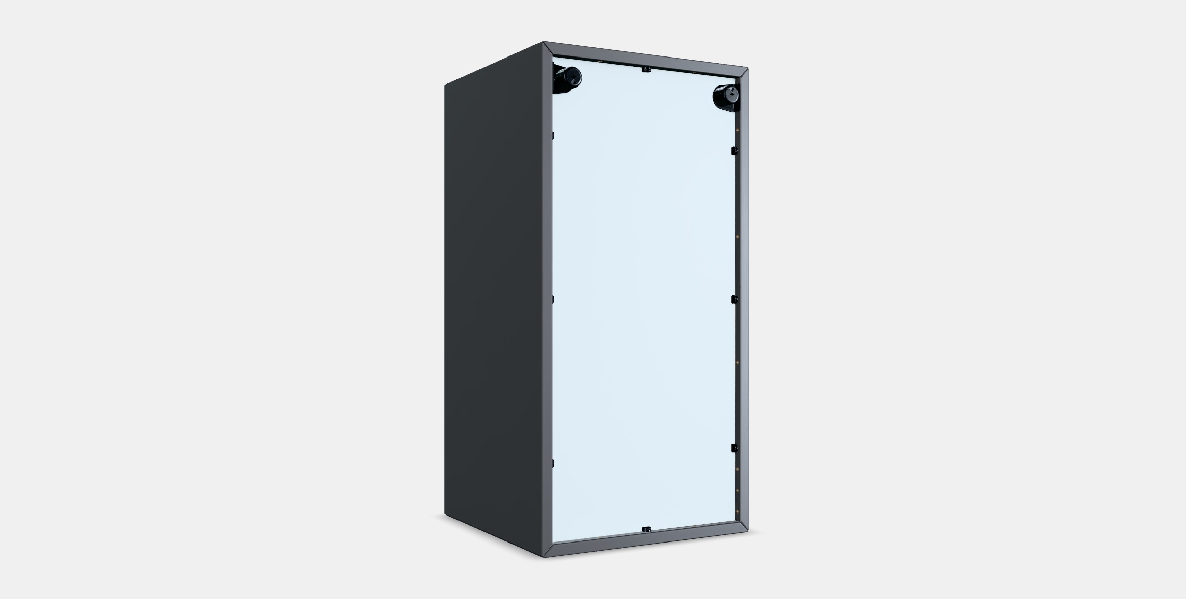 EKET Cabinet w door and 1 shelf 2 Low-poly 3D model_16