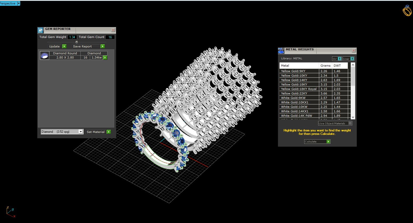 new ring  3D print model_2