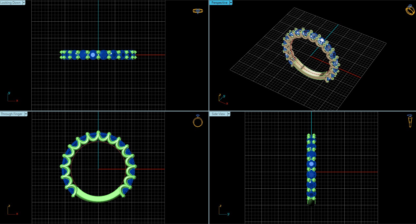 new ring  3D print model_1
