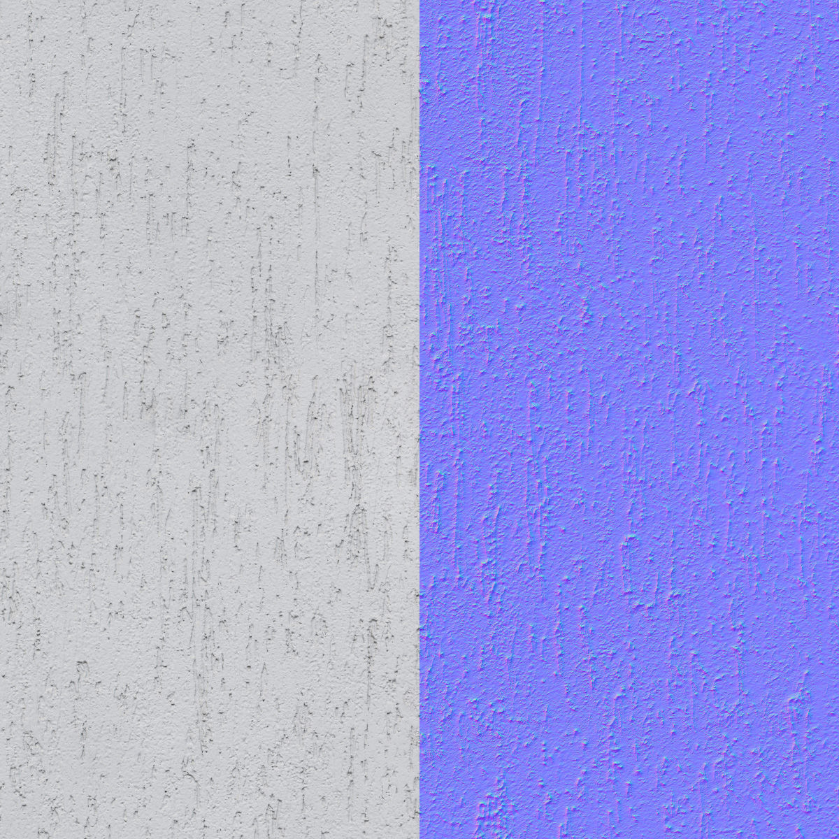 Seamless facade plaster material v3 - 8k Texture_3