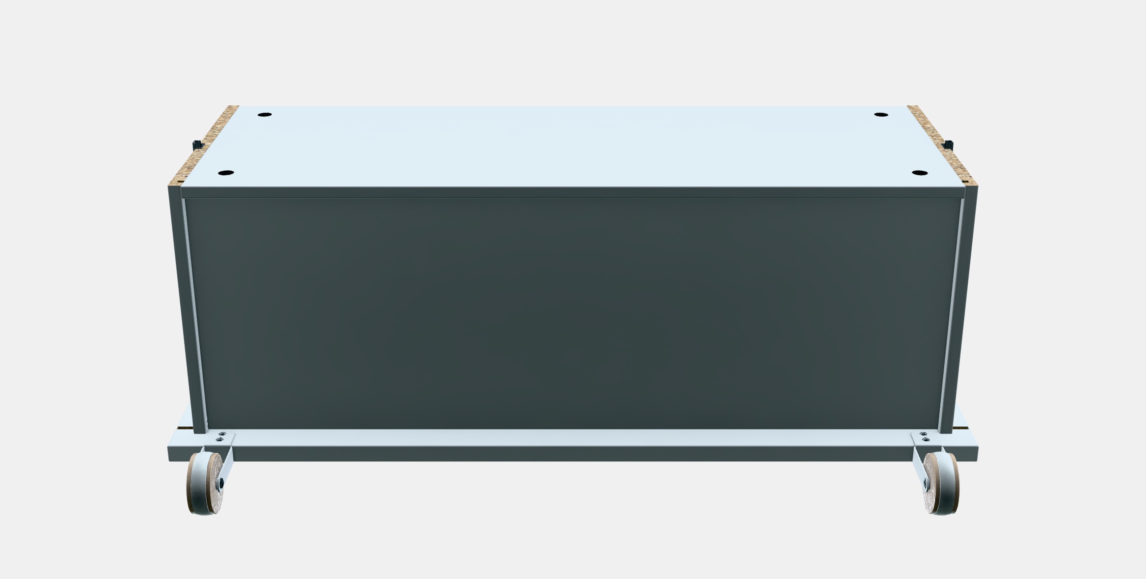 BILLY Drawer Low-poly 3D model_8