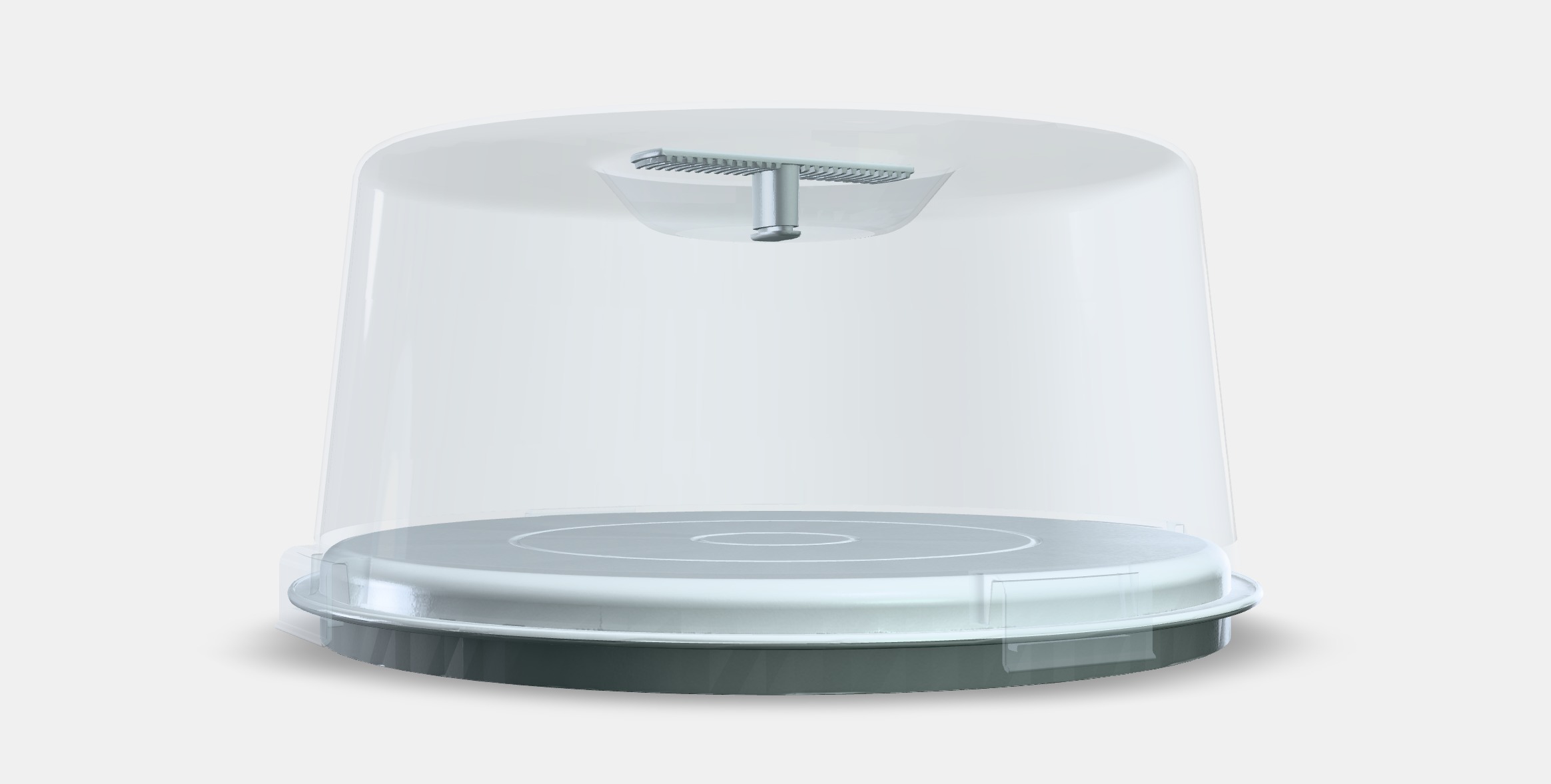 KRISPIG Cake carrier Low-poly 3D model_9