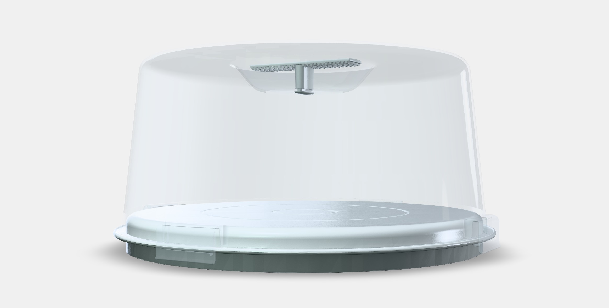 KRISPIG Cake carrier Low-poly 3D model_12