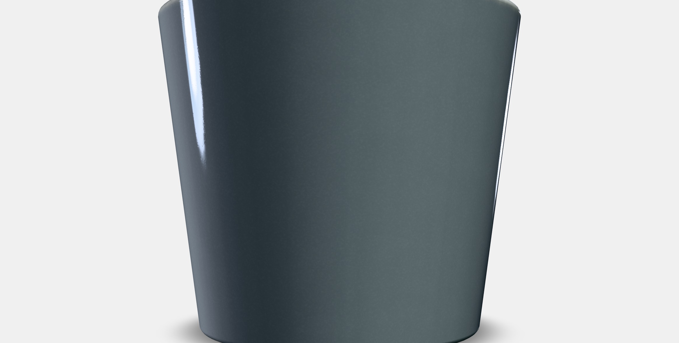 SKOGSVINBAR Plant pot Low-poly 3D model_8