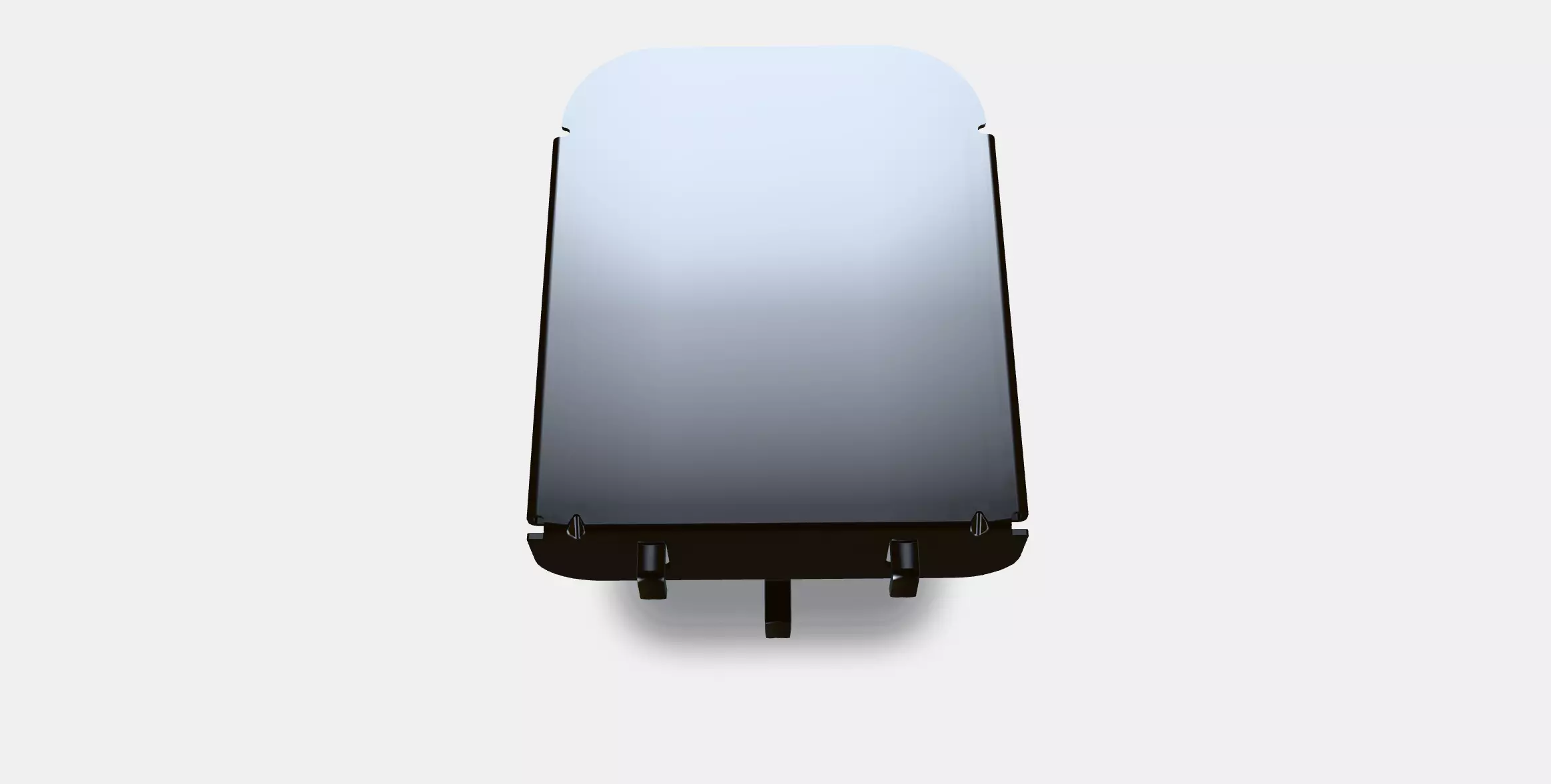 SKADIS Container with lid Low-poly 3D model_0