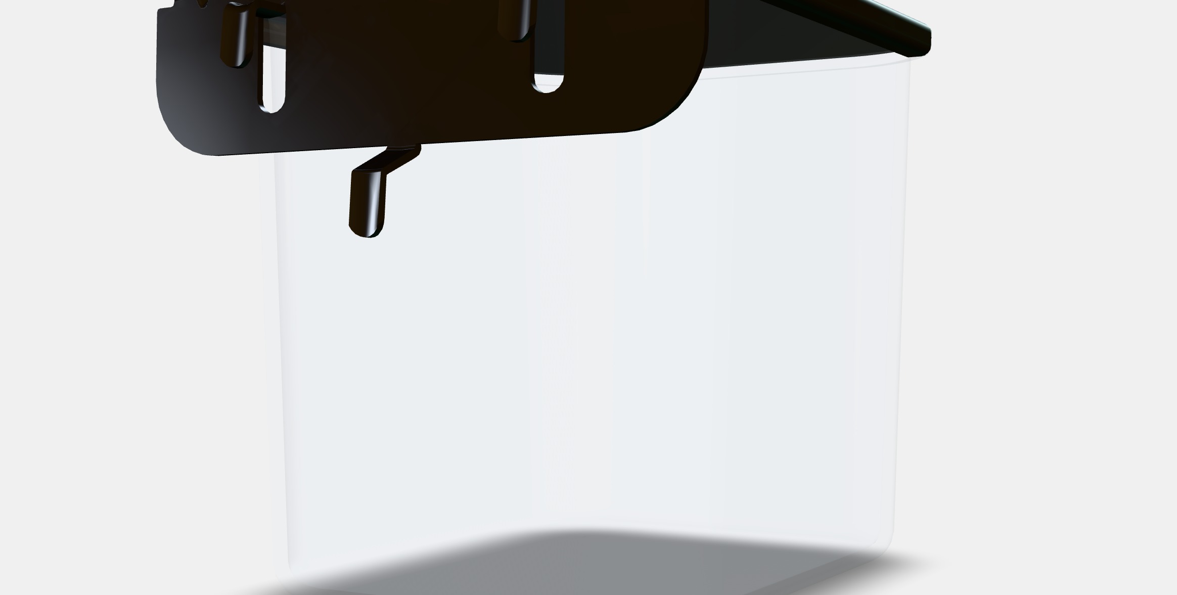 SKADIS Container with lid Low-poly 3D model_6