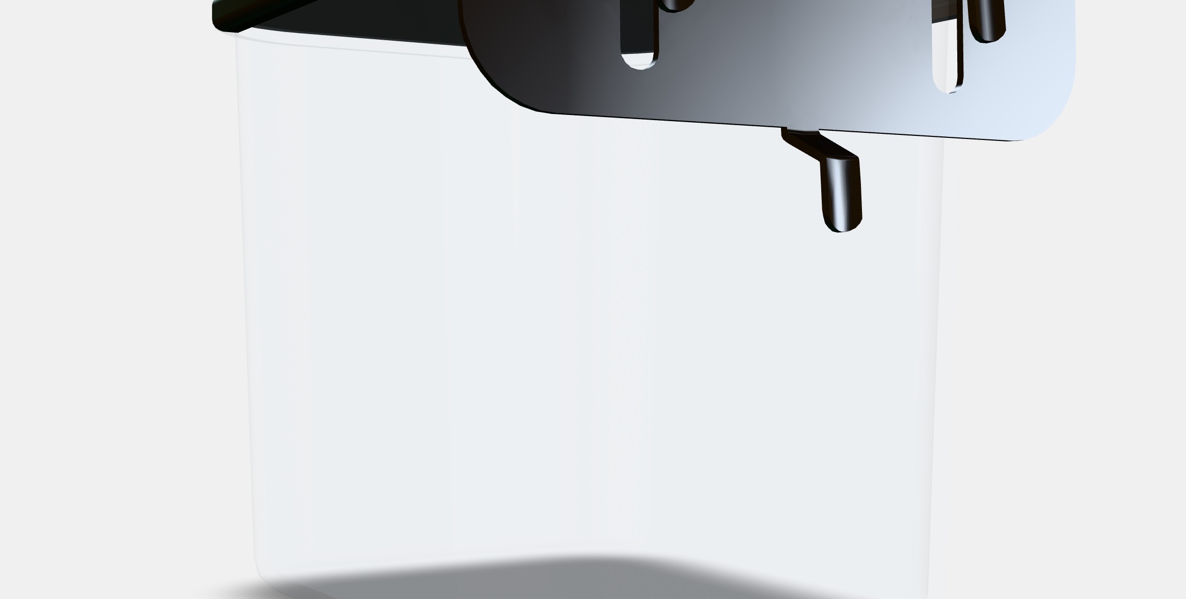 SKADIS Container with lid Low-poly 3D model_2