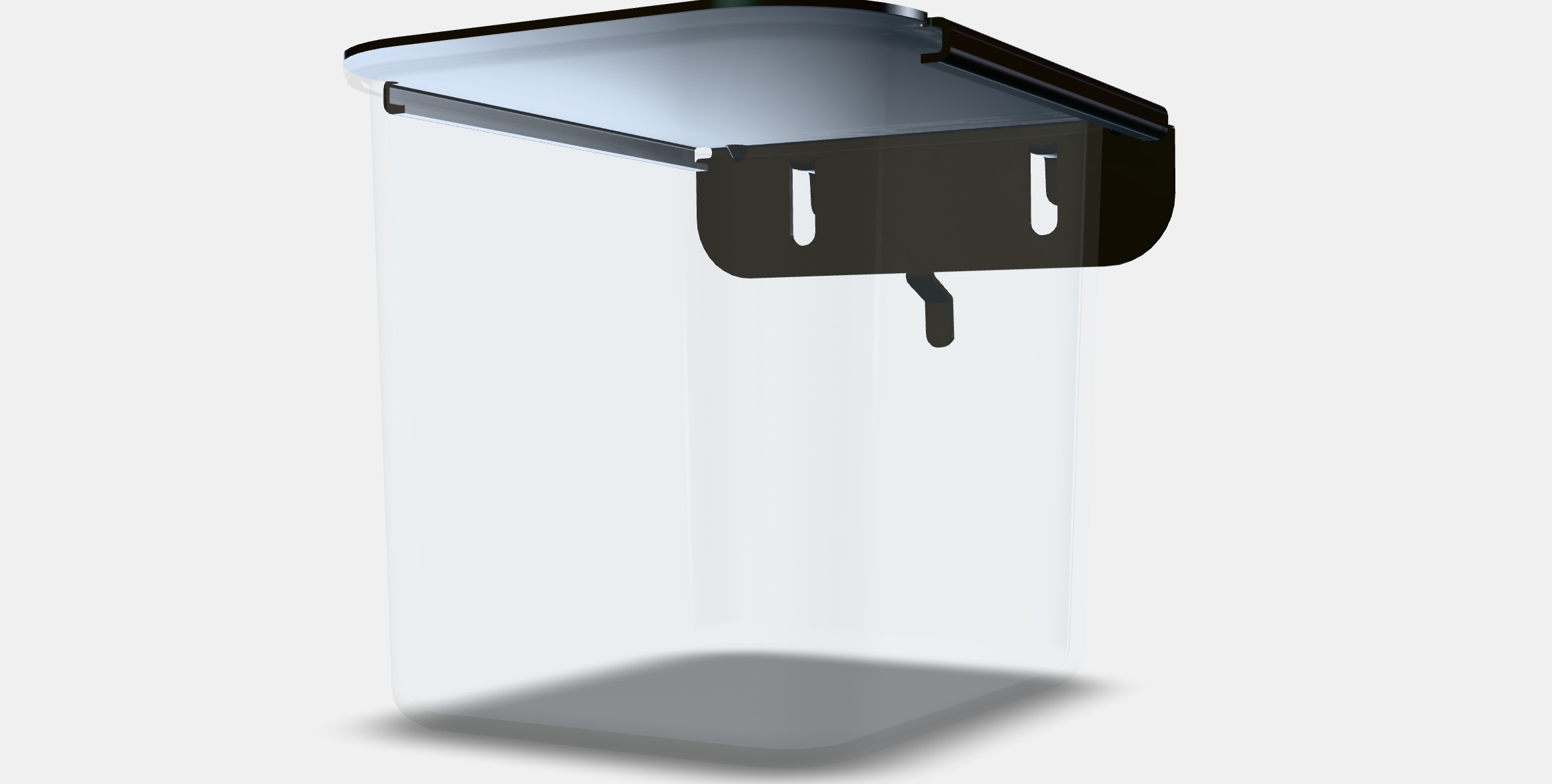 SKADIS Container with lid Low-poly 3D model_13