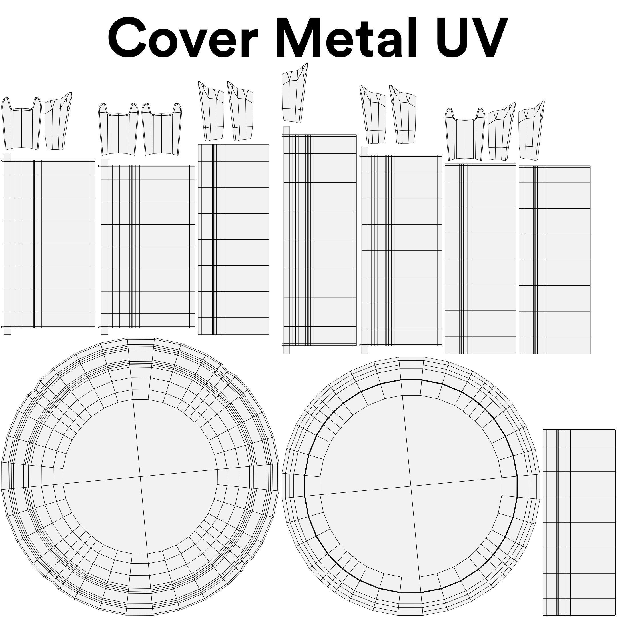 Champagne Bottle 3D model_8