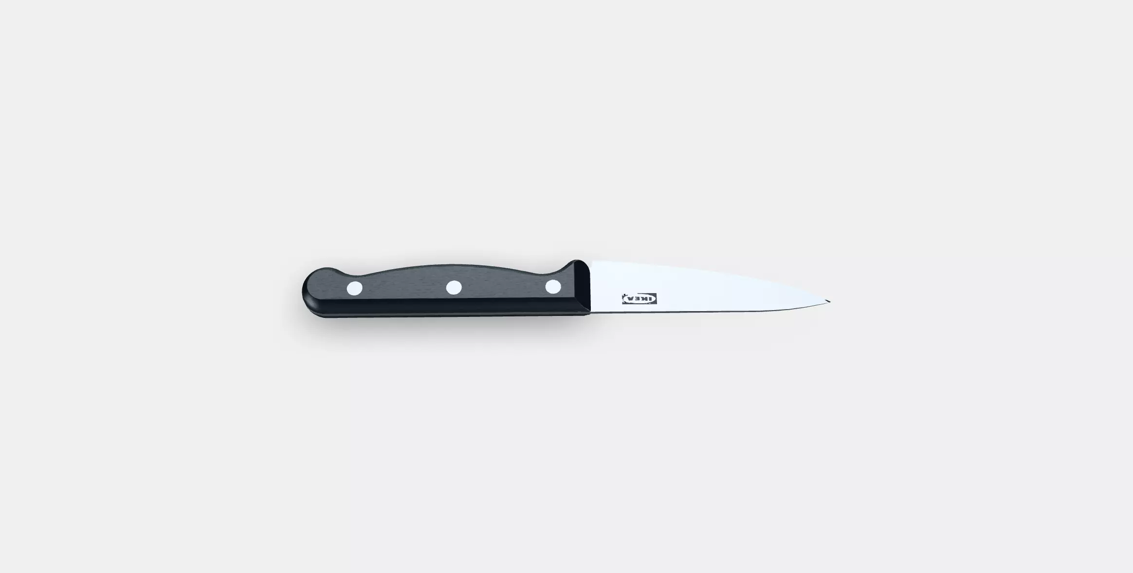VARDAGEN Paring knife Low-poly 3D model_0