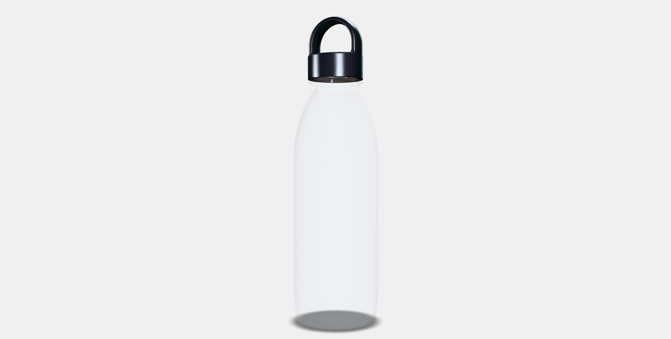 IKEA 365 Water bottle Low-poly 3D model_5