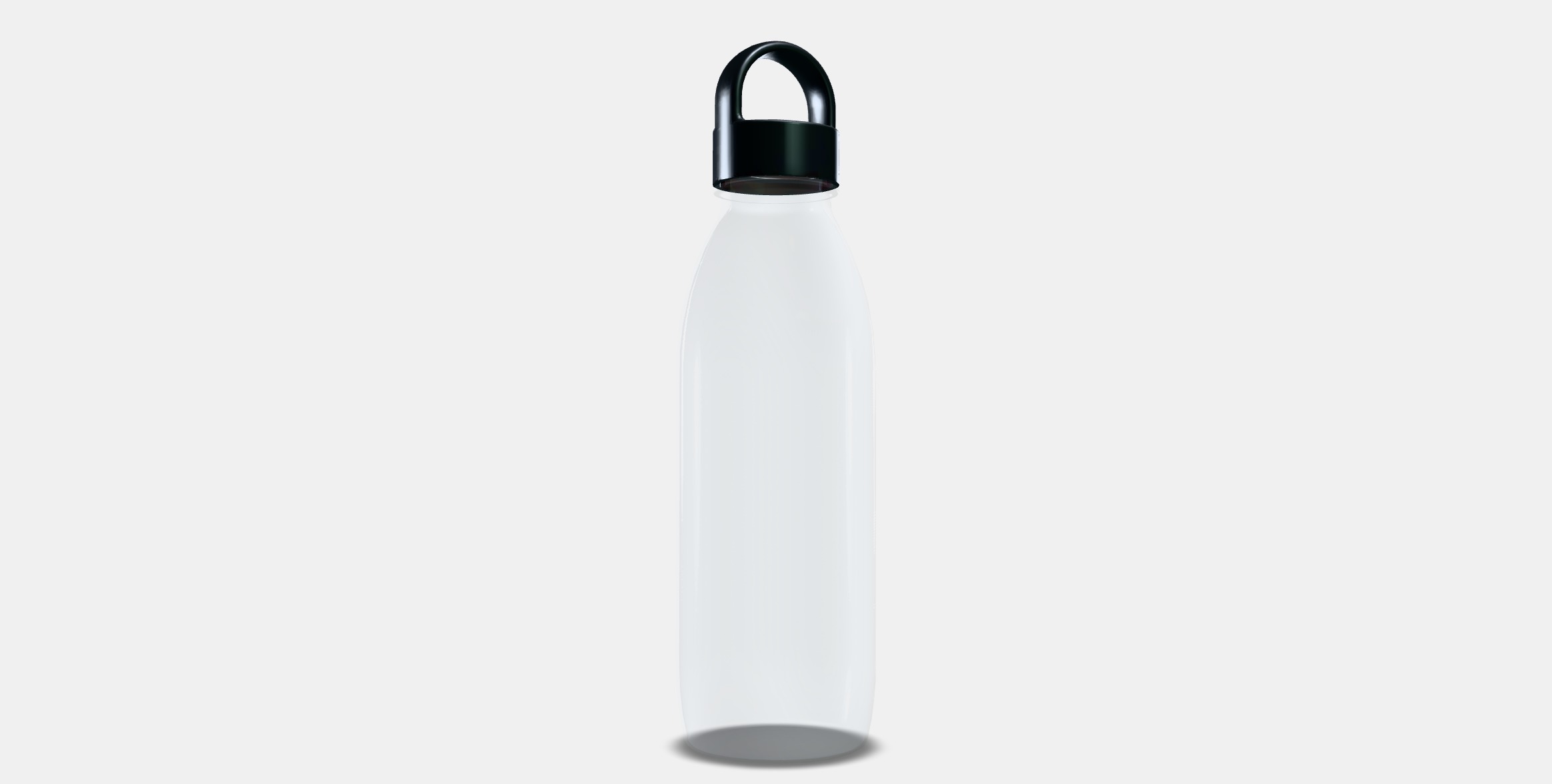 IKEA 365 Water bottle Low-poly 3D model_3