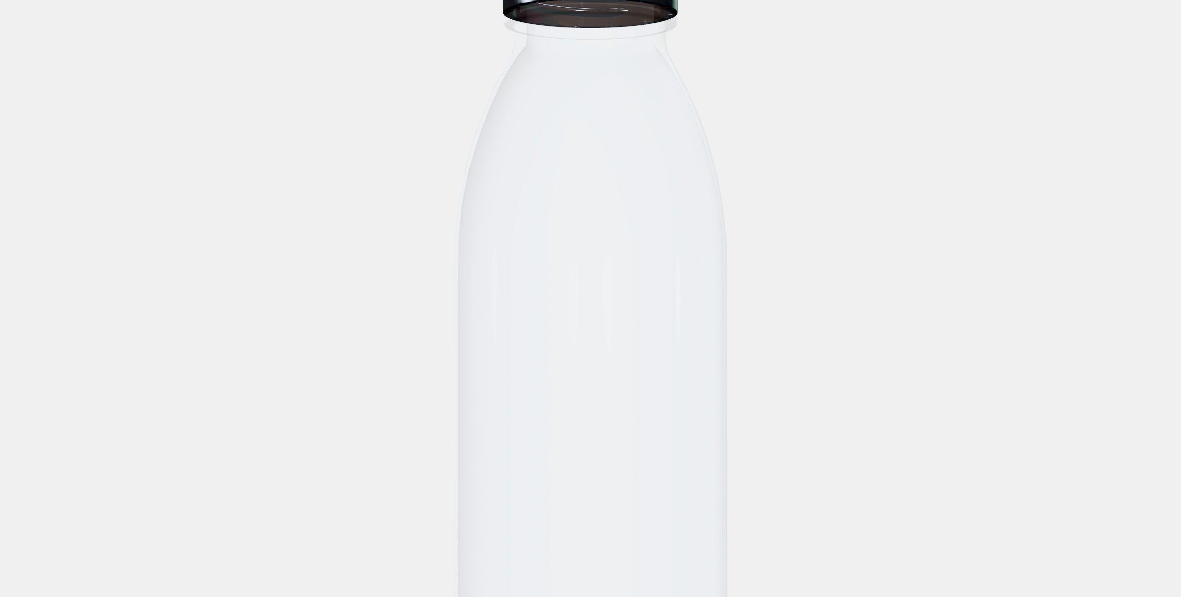 IKEA 365 Water bottle Low-poly 3D model_6