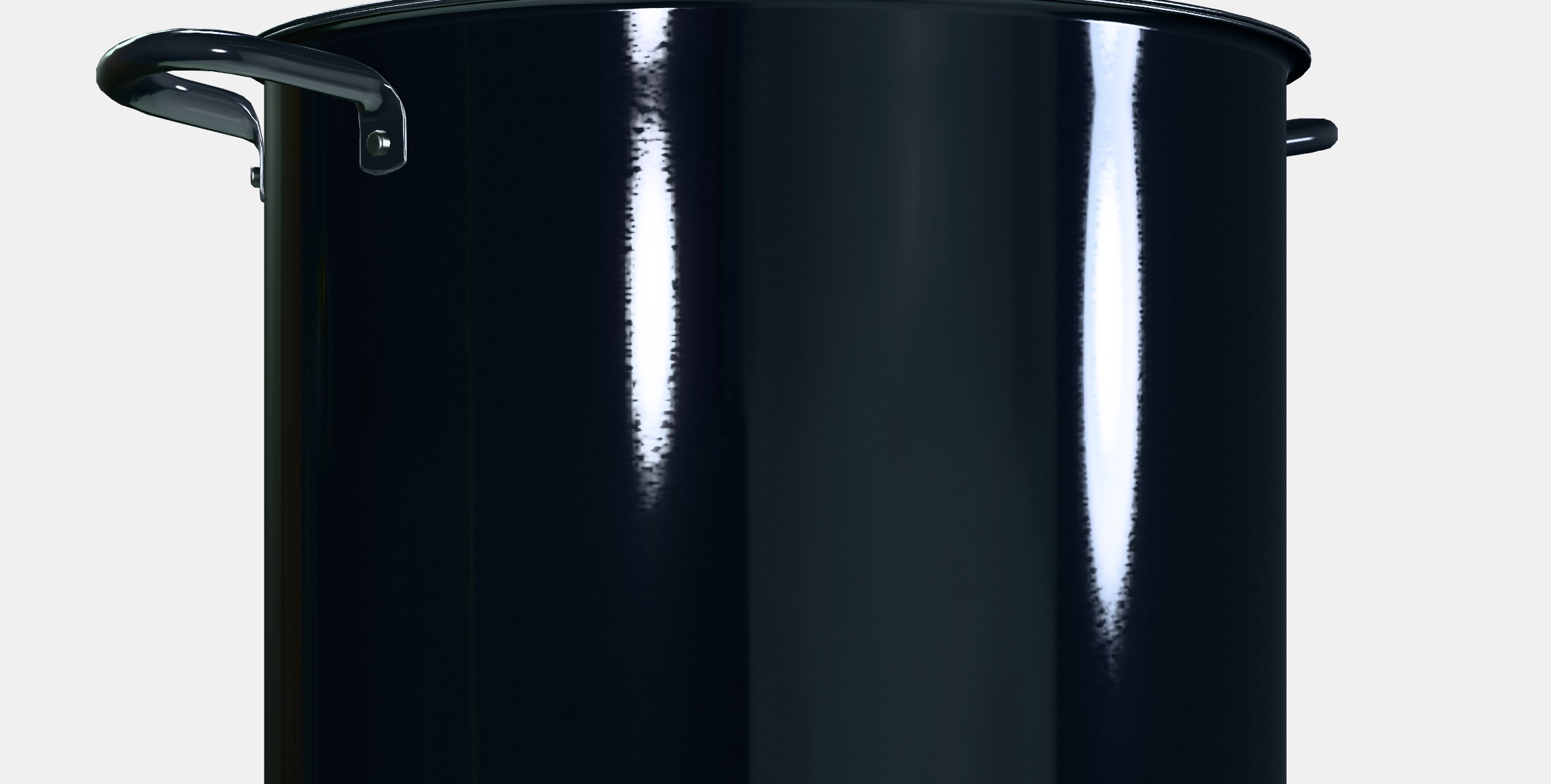 IKEA 365 Pot with lid Low-poly 3D model_4