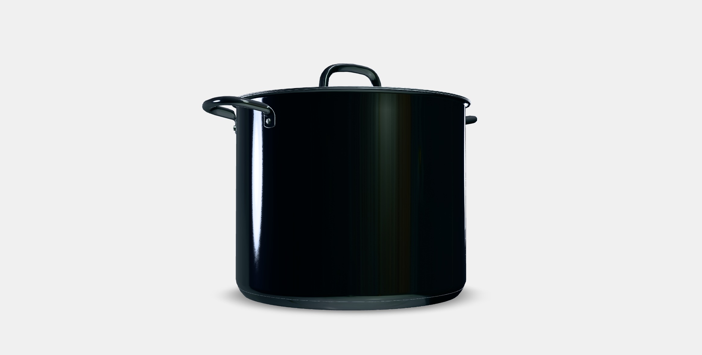 IKEA 365 Pot with lid Low-poly 3D model_2