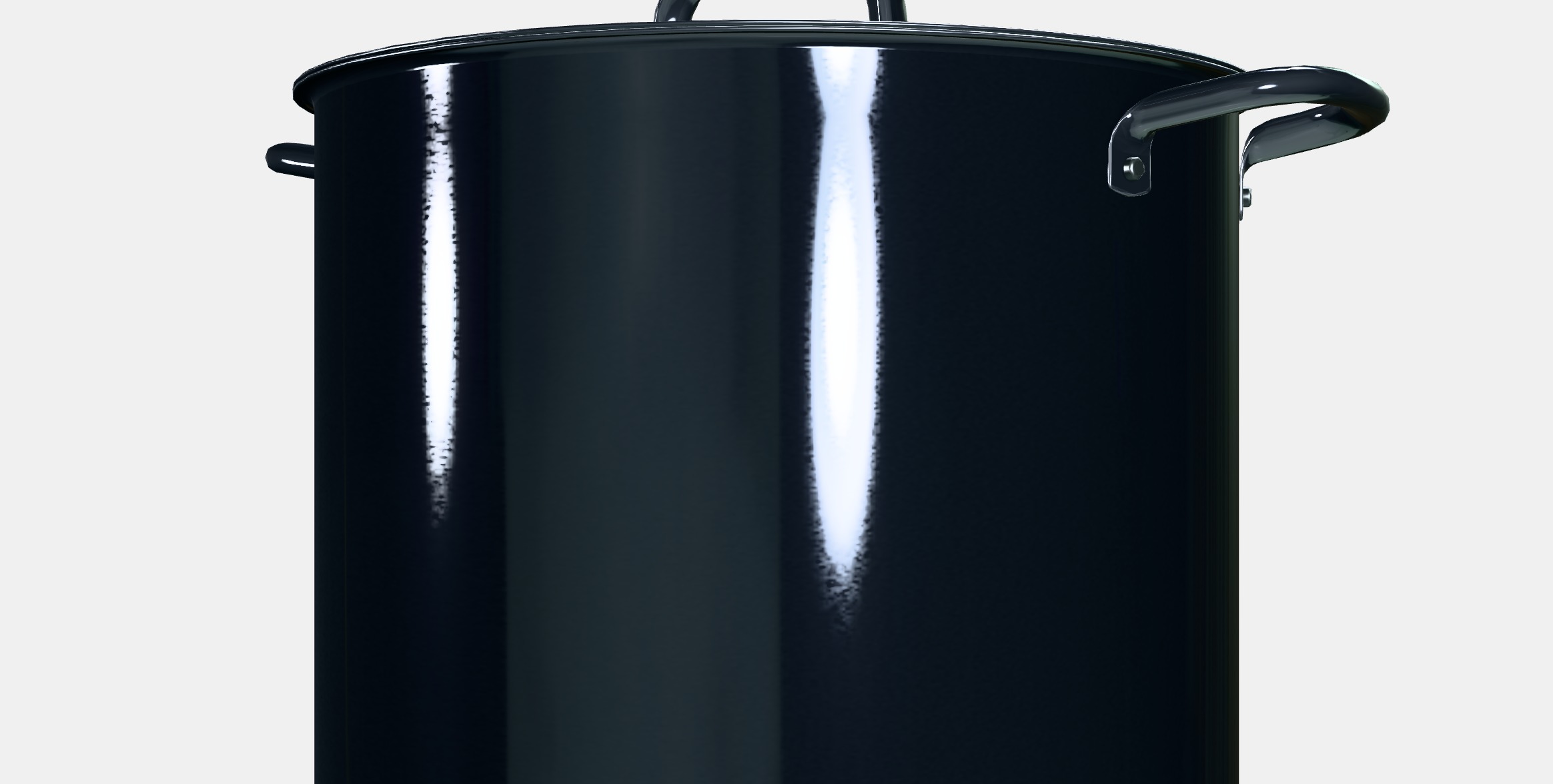 IKEA 365 Pot with lid Low-poly 3D model_10