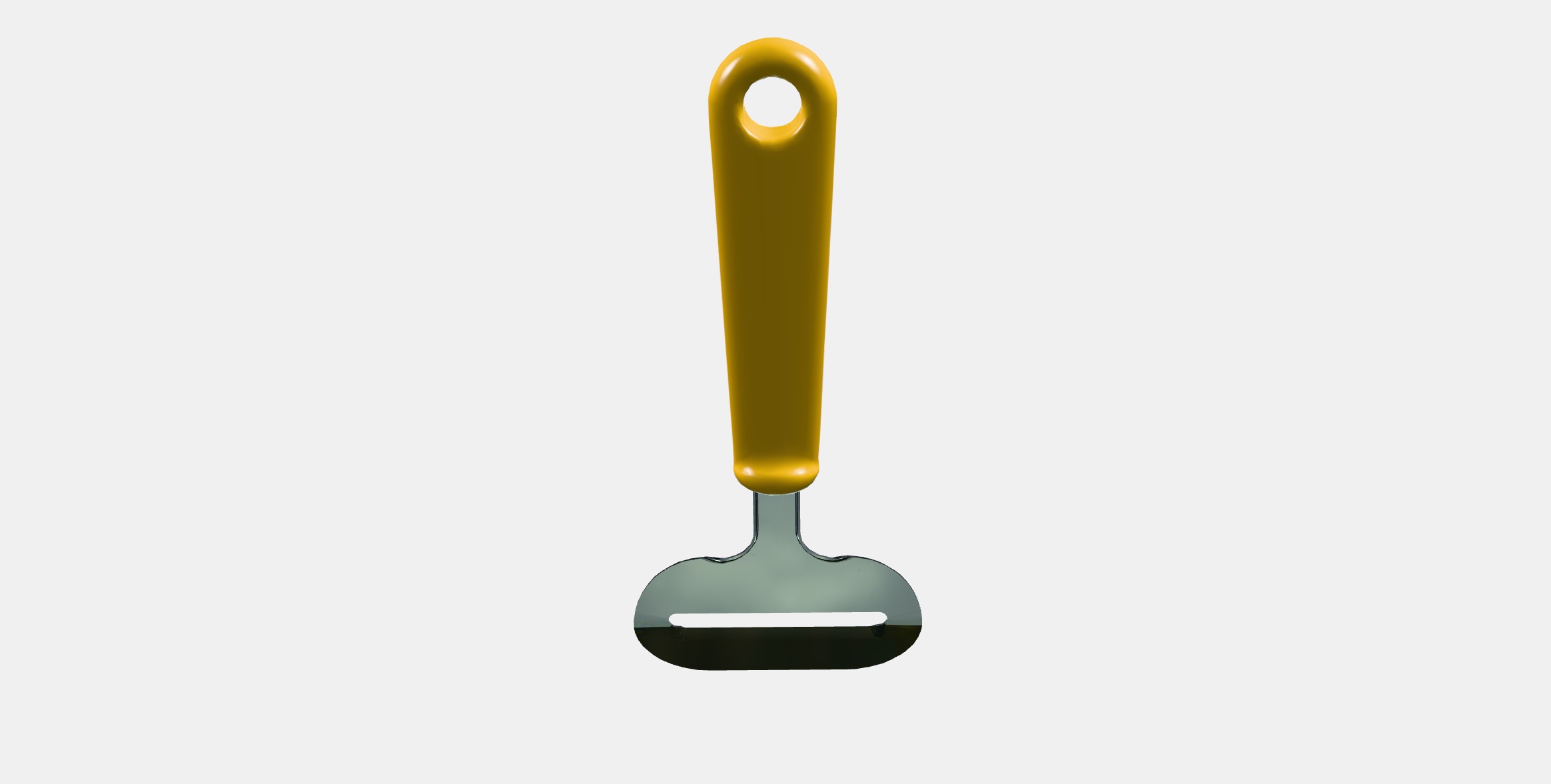 UPPFYLLD Cheese slicer Low-poly 3D model_7