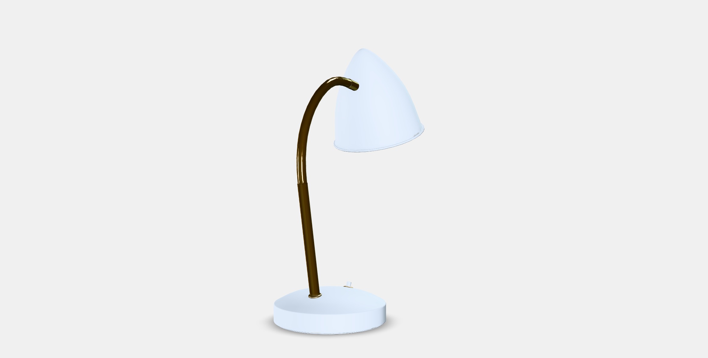 ISNALEN LED work lamp Low-poly 3D model_4