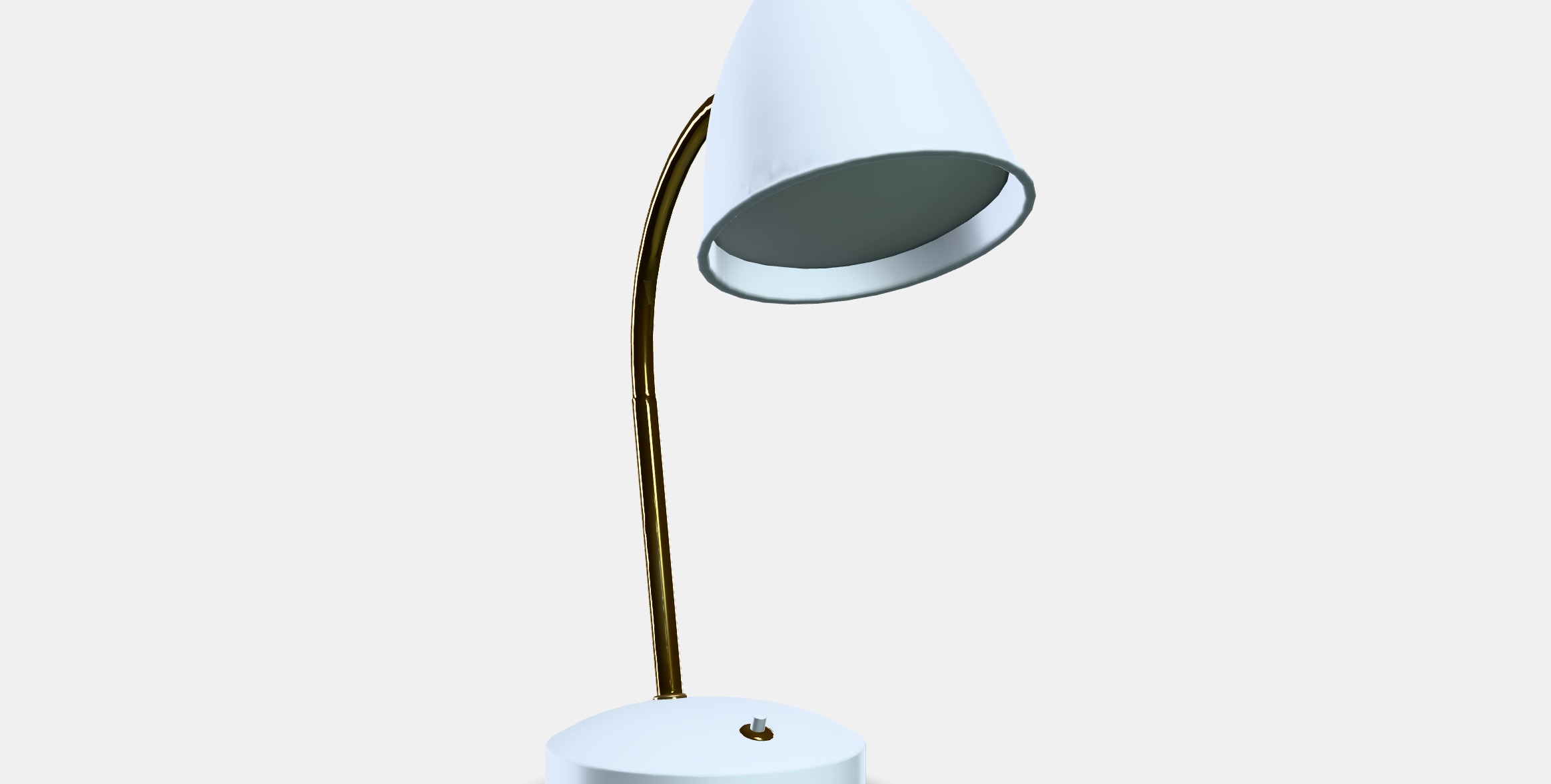 ISNALEN LED work lamp Low-poly 3D model_9