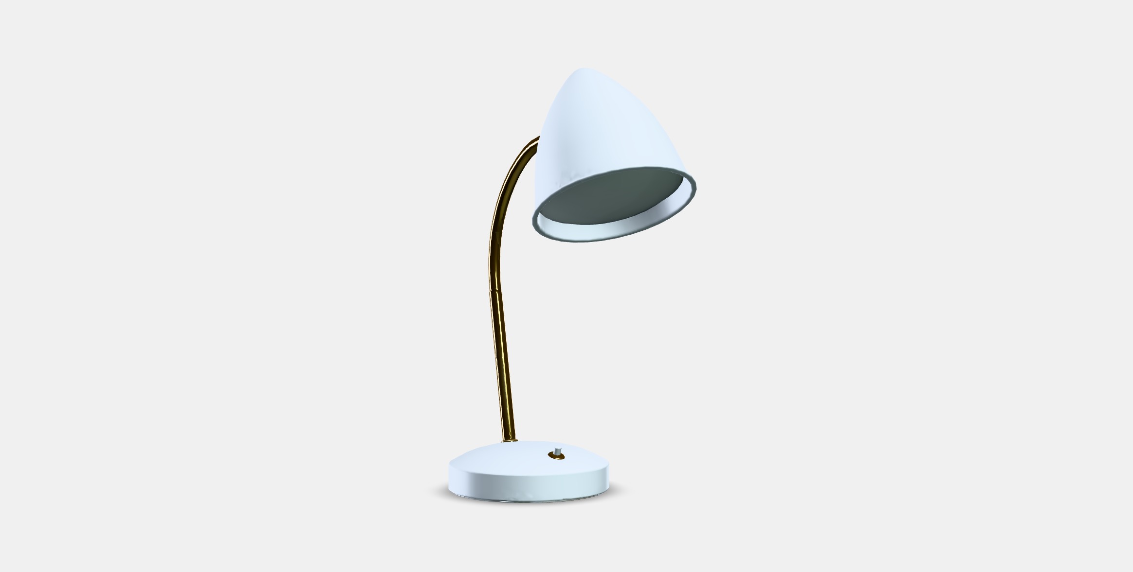 ISNALEN LED work lamp Low-poly 3D model_2