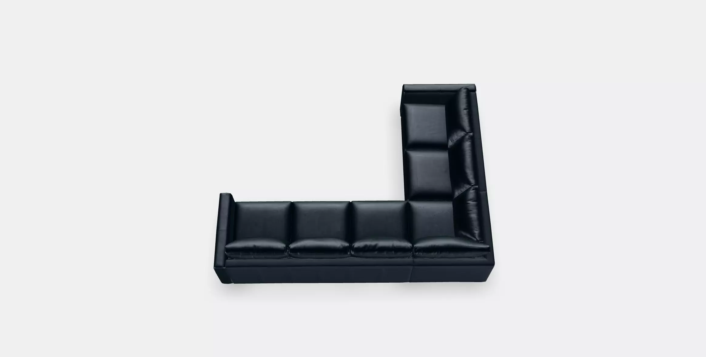 VIMLE Corner sofa 5-seat 1 Low-poly 3D model_0