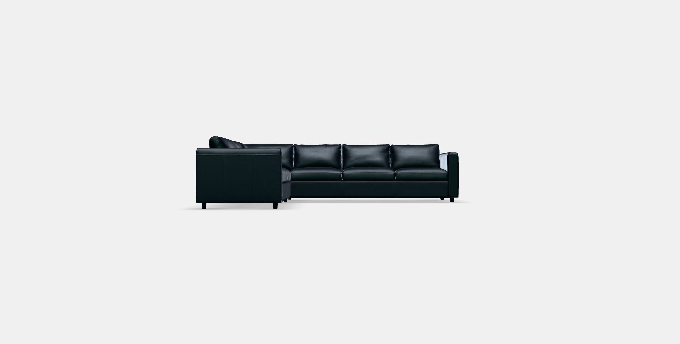 VIMLE Corner sofa 5-seat 1 Low-poly 3D model_10