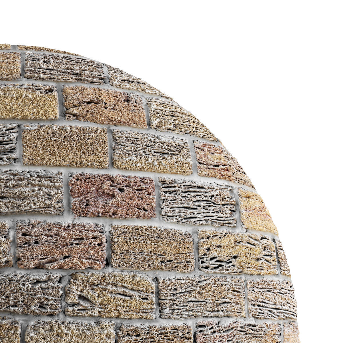 Seamless rough pumice masonry material - 10k Texture_5