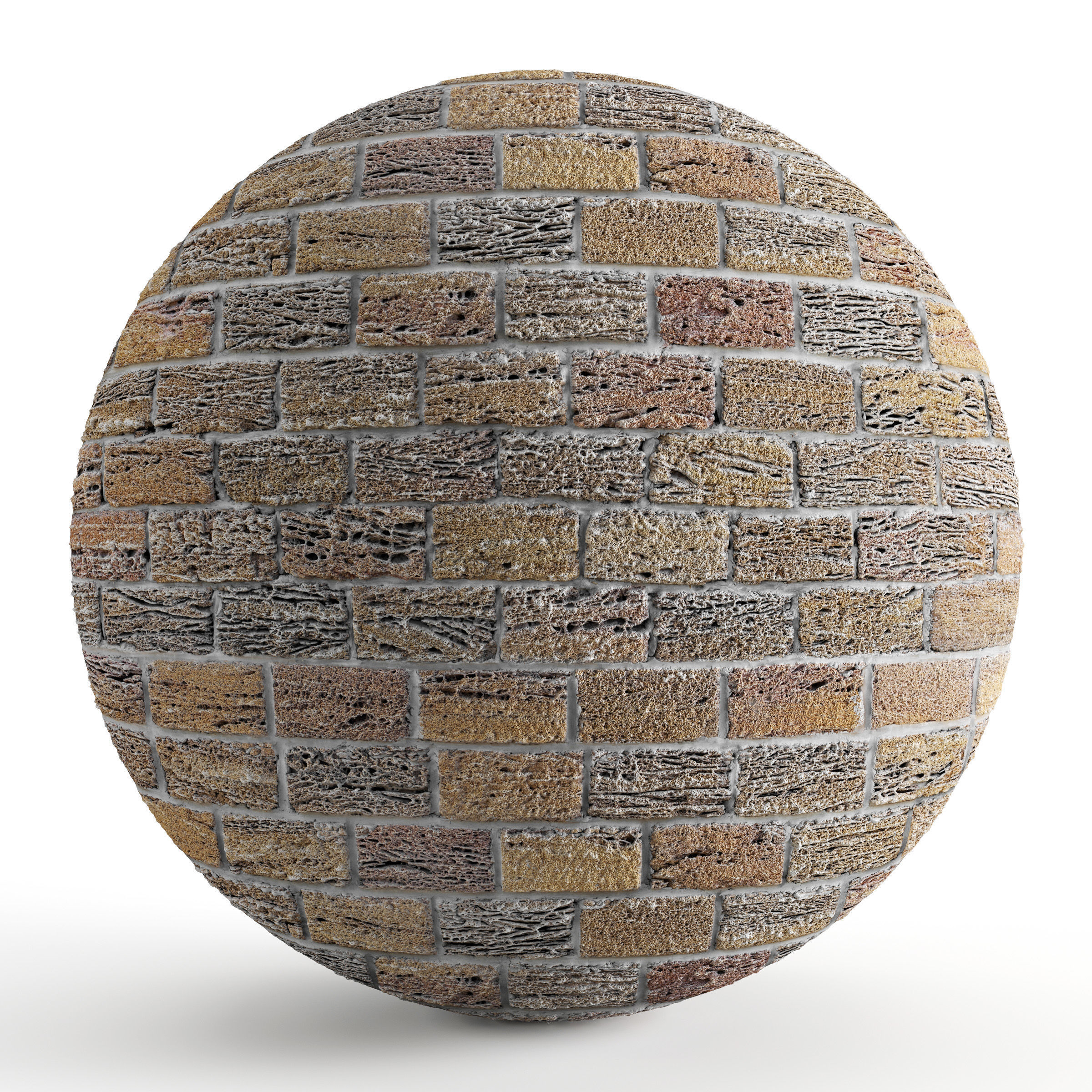 Seamless rough pumice masonry material - 10k Texture_1