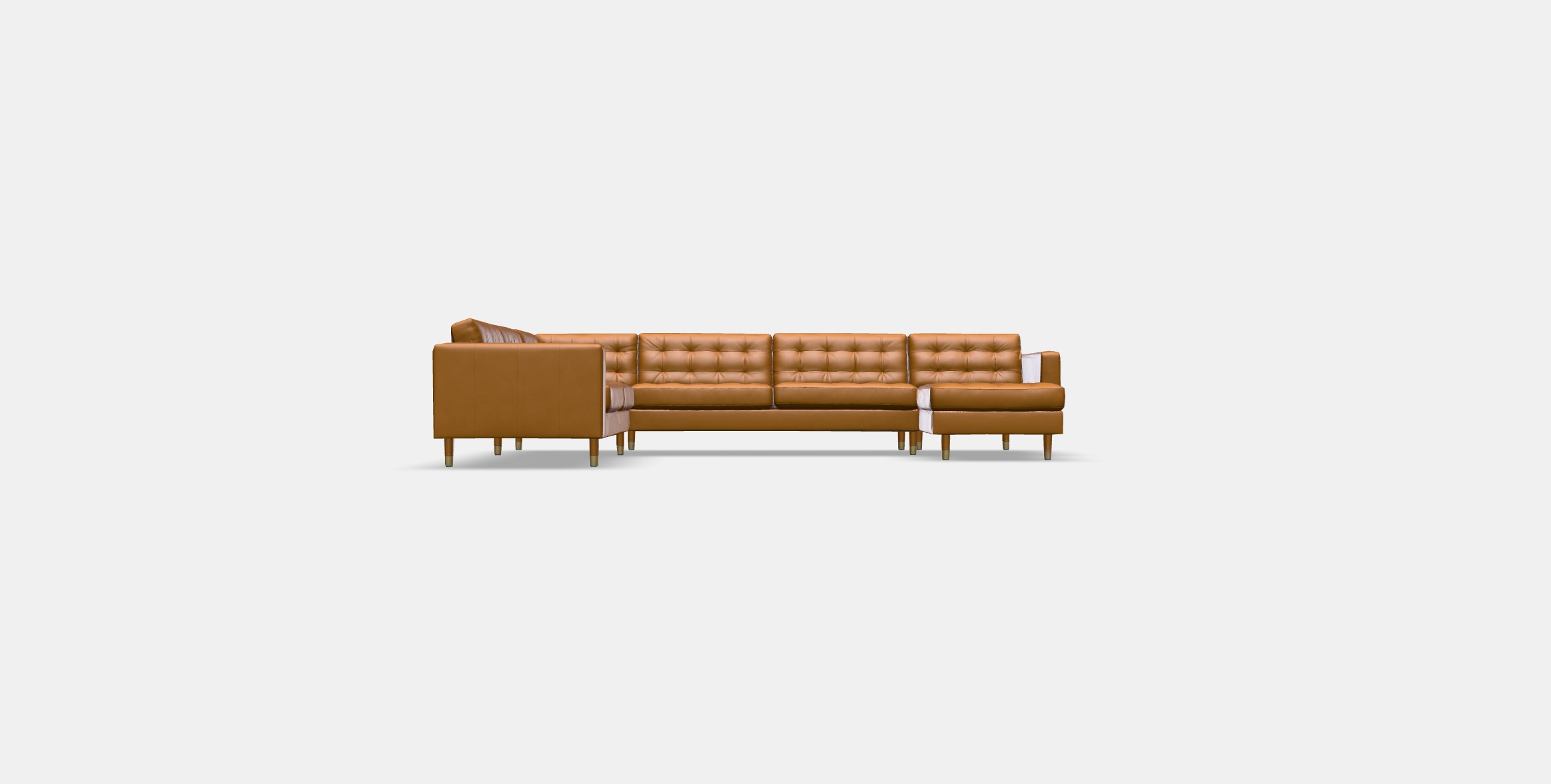 LANDSKRONA Corner sofa 6-seat 1 Low-poly 3D model_10