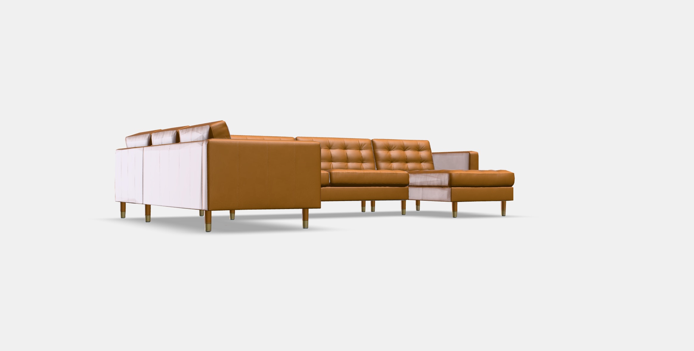 LANDSKRONA Corner sofa 6-seat 1 Low-poly 3D model_9