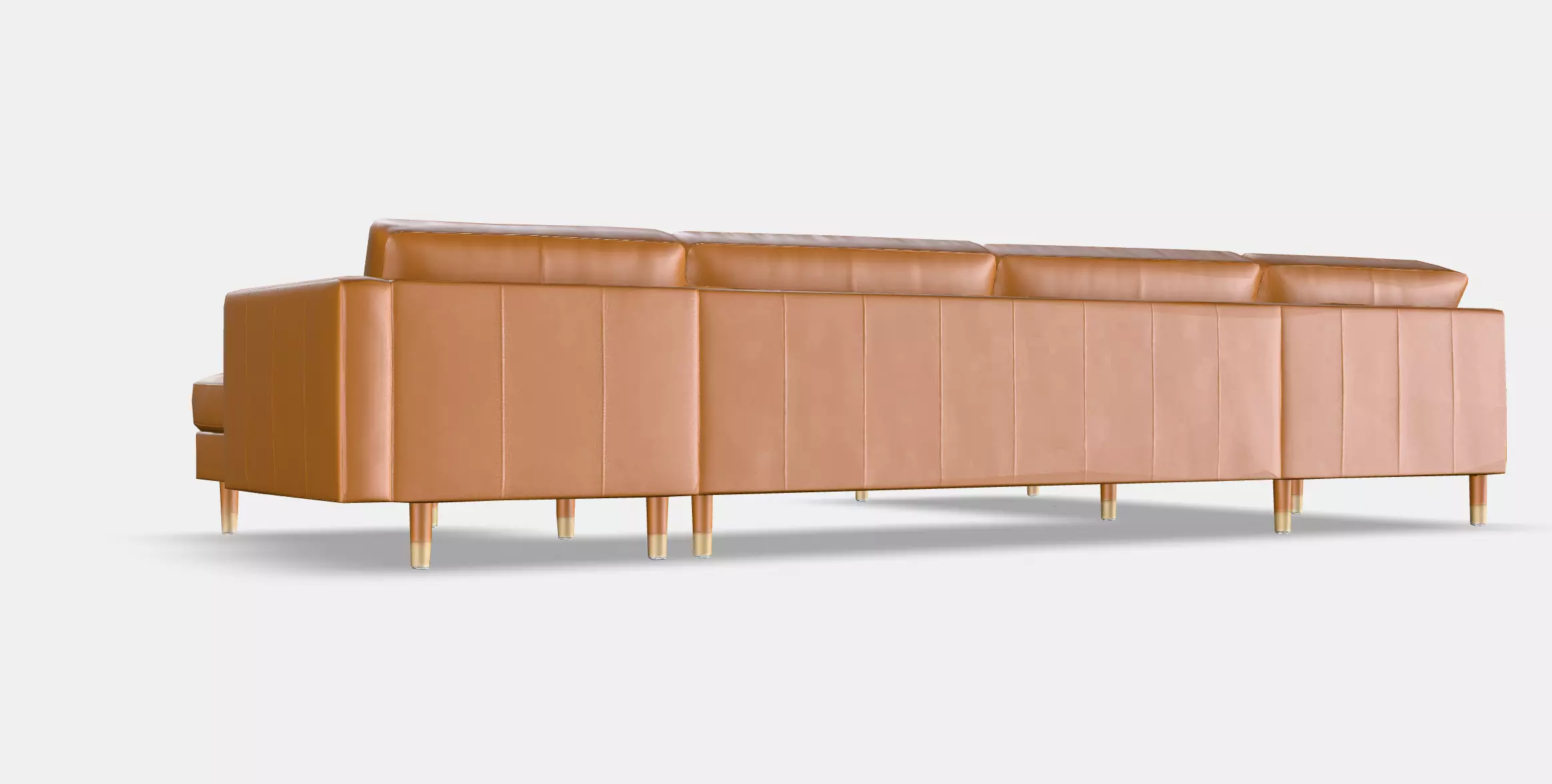 LANDSKRONA Corner sofa 6-seat 1 Low-poly 3D model_0