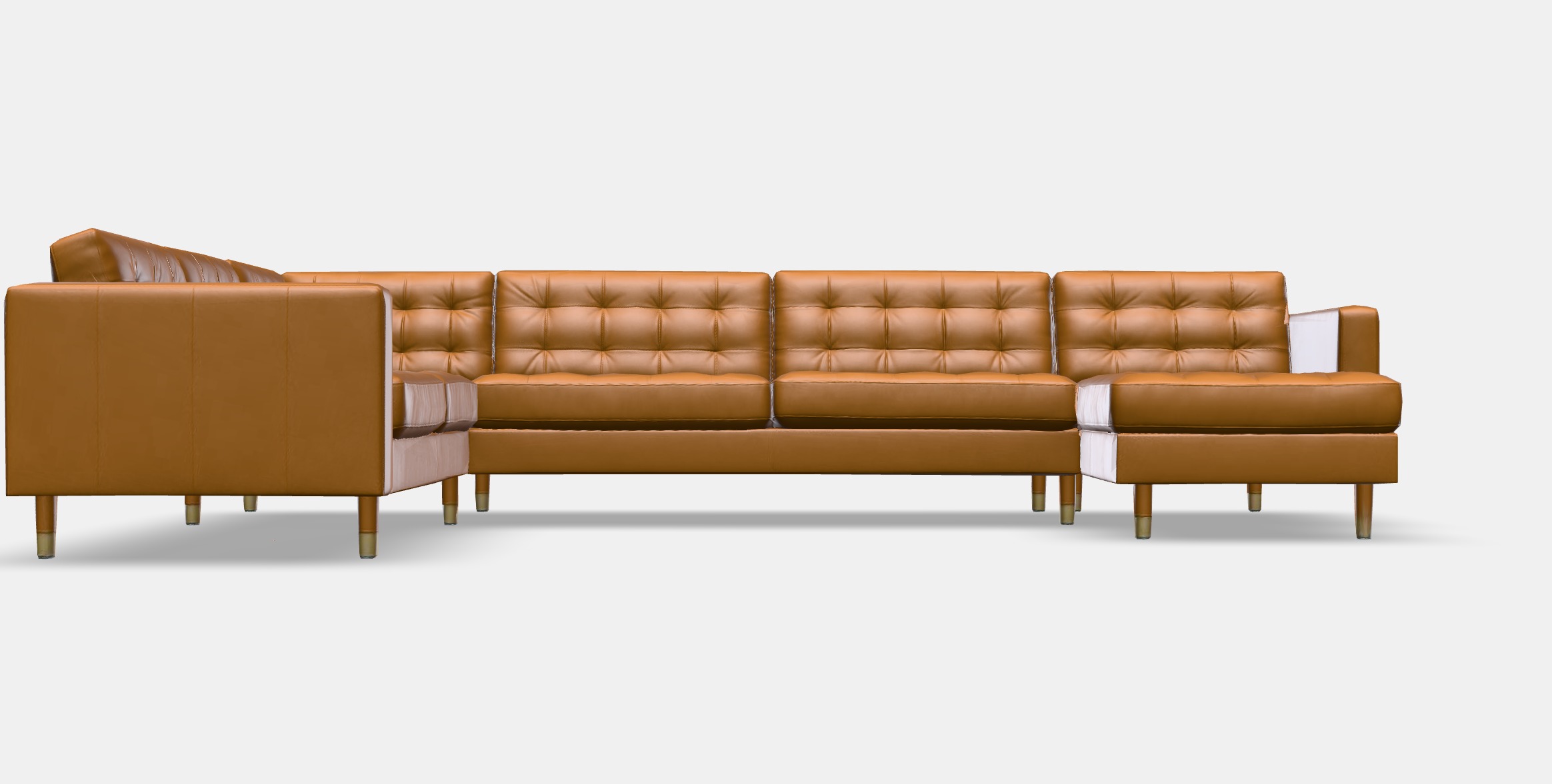 LANDSKRONA Corner sofa 6-seat 1 Low-poly 3D model_11