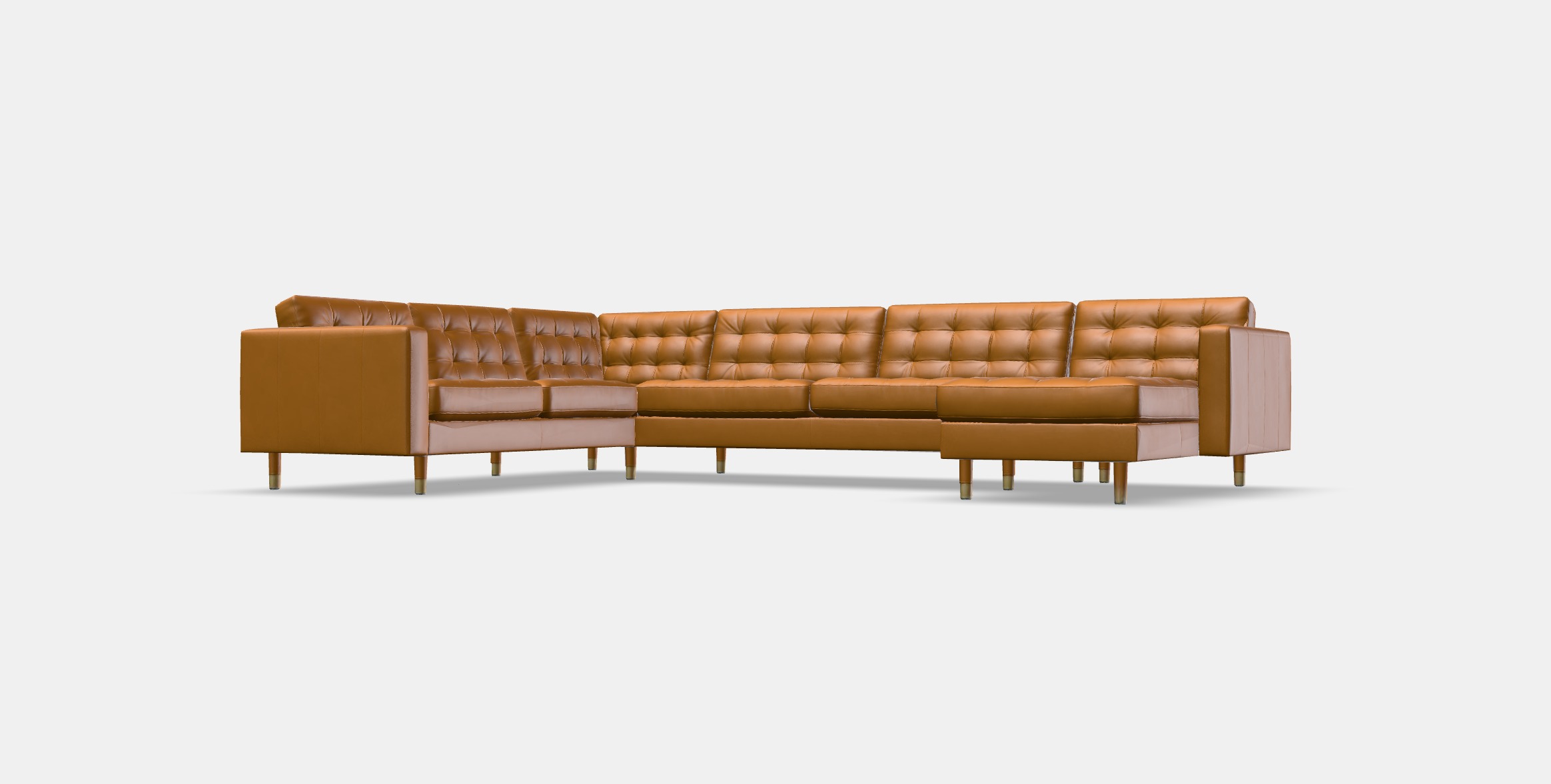 LANDSKRONA Corner sofa 6-seat 1 Low-poly 3D model_13