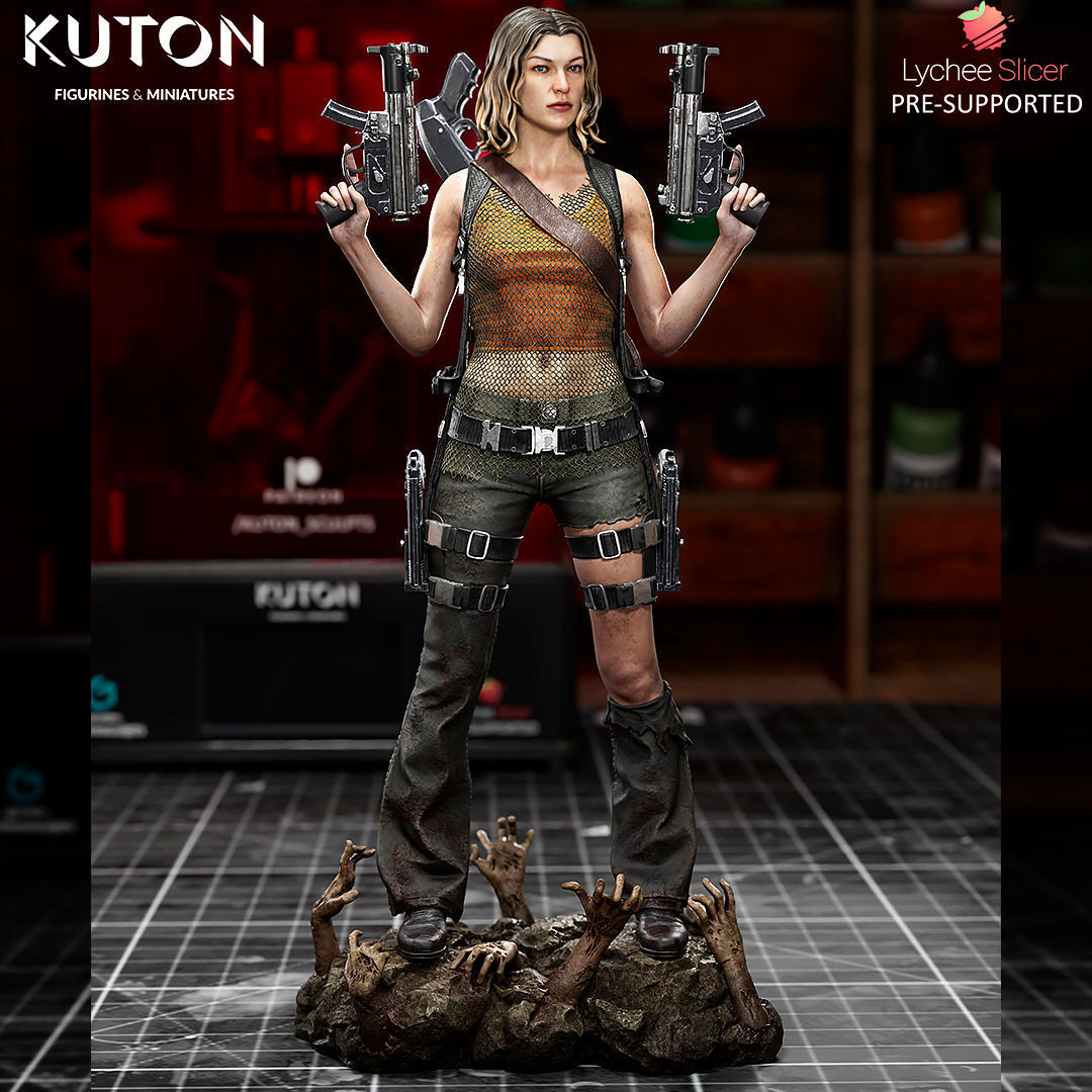 Alice 3D print model_2