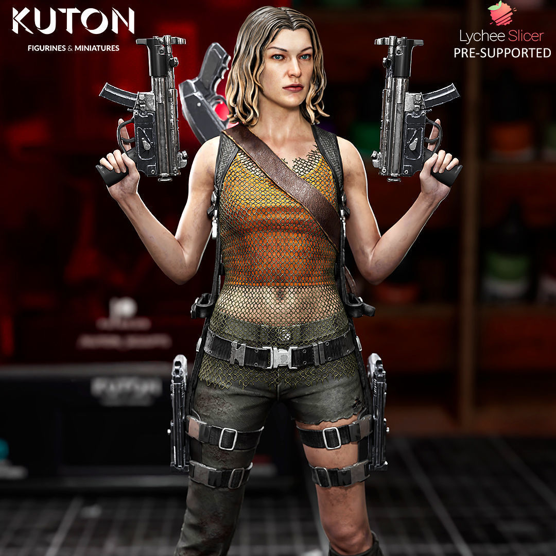 Alice 3D print model_10