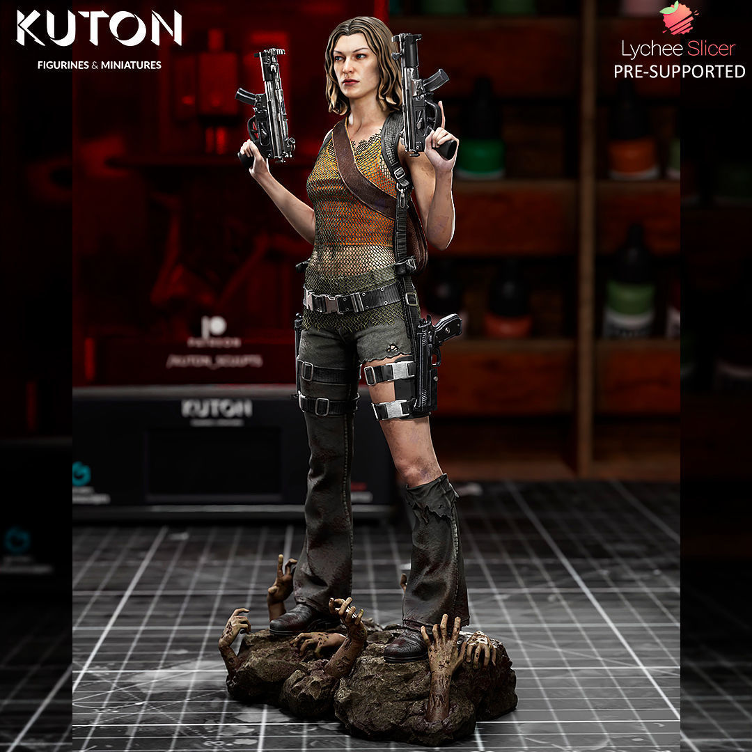 Alice 3D print model_4