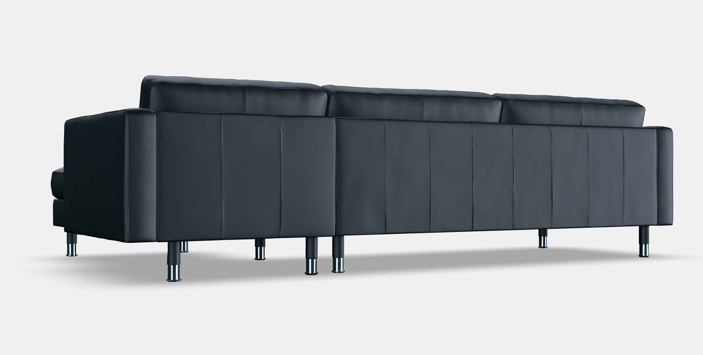 LANDSKRONA 4-seat sofa 2 Low-poly 3D model_2