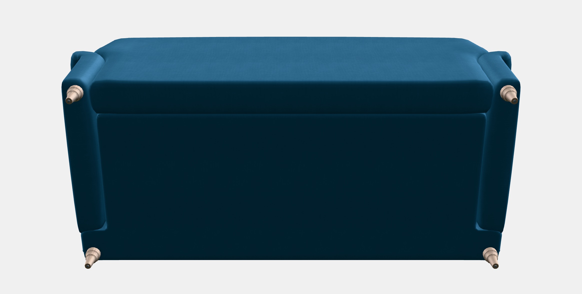 ESSEBODA 3-seat sofa Low-poly 3D model_8