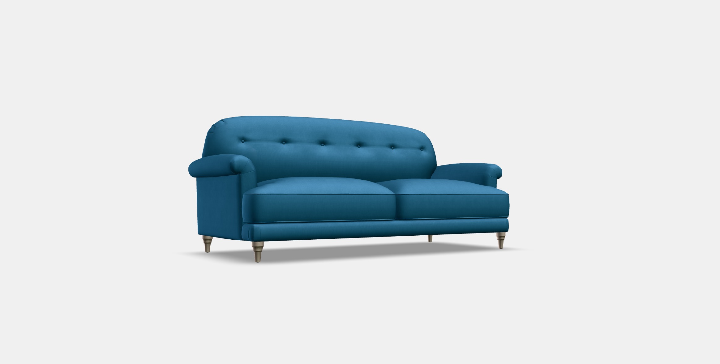 ESSEBODA 3-seat sofa Low-poly 3D model_3