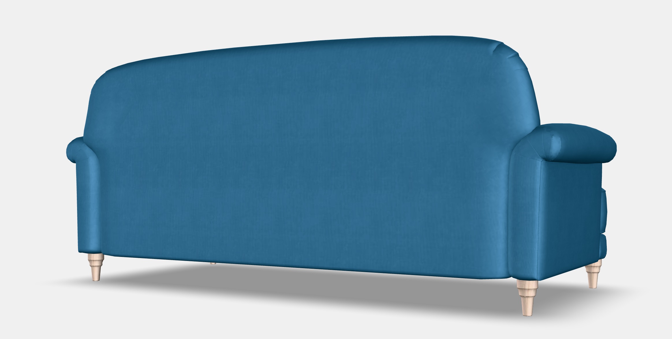 ESSEBODA 3-seat sofa Low-poly 3D model_6