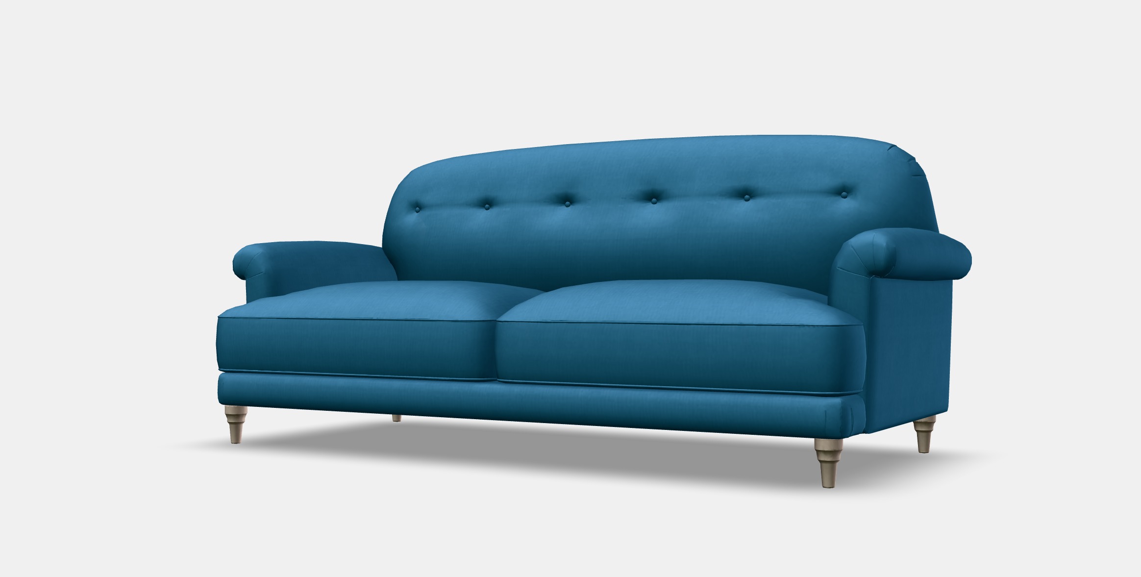 ESSEBODA 3-seat sofa Low-poly 3D model_13